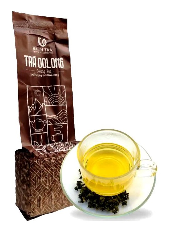 Tè vietnamita Trà Oolong in foglie - Bach Trà 200g. Tè vietnamita Trà Oolong in foglie - Bach Trà 200g.
